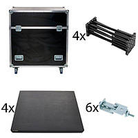 Stairville iX Stage 4x 1x1 20cm w. Case