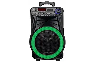 Бездротова акустична система Bluetooth Goldteller GT-6022 50 Вт з караоке та пультом, фото 3