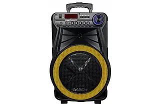 Бездротова акустична система Bluetooth Goldteller GT-6022 50 Вт з караоке та пультом, фото 4