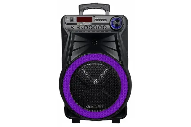 Бездротова акустична система Bluetooth Goldteller GT-6022 50 Вт з караоке та пультом, фото 1