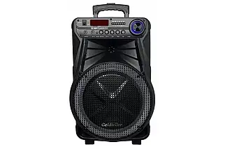 Бездротова акустична система Bluetooth Goldteller GT-6022 50 Вт з караоке та пультом, фото 6