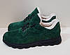 STTOPA зима Розміри 40-45. Кросівки великих розмірів шкіряні. 135-4045-1 Зелені, фото 4