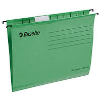 Папка А4 подвесная для картотеки ESSELTE зеленый (90318)