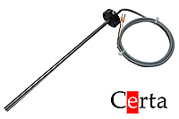 TeS-A11-Pt1000 Датчик температури канальний, термоопір pt1000, Certa (Церта)