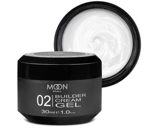 Полігель Moon Full Full Poly Gel 02, молочний, 30 мл