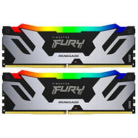 Модуль пам'яті для комп'ютера DDR5 32GB (2x16GB) 6000 MHz FURY Renegade RGB Kingston Fury (ex.HyperX)