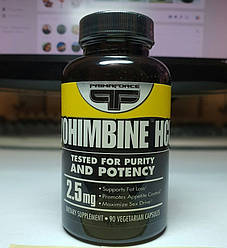 Йохімбе йохімбін йохімба Primaforce Yohimbine HCL 90 капсул примафорс