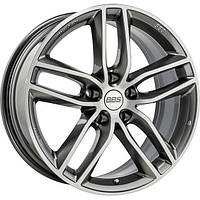 Литые диски BBS SX R18 W8 PCD5x108 ET45 DIA70.1 (platinum silver diamond cut)