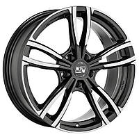 Литые диски MSW 73 R18 W8 PCD5x108 ET35 DIA63.4 (black polished)