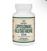 Double Wood Liposomal Glutathione, 60 капсул Липосомальный глутатион