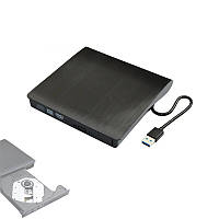 Зовнішній USB 3.0 DVD-RW/CD-RW привід, портативний дисковод ECD819-SU3, Plug&Play
