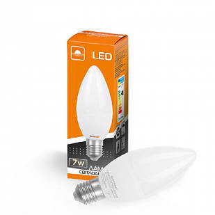 Лампа світлодіодна ЕВРОСВЕТ 7Вт 4200К С-7-4200-27 Е27