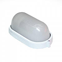 Світильник НББ 60вт IP54 Овал E27 білий 1101