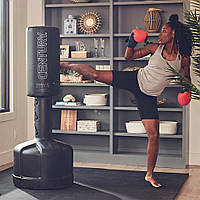 Підлоговий боксерський мішок груша Wavemaster чорний для боксу водоналивна підставка Century