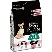 Purina Pro Plan Сухой корм с мясом лосося для взрослых собак мелких и карликовых пород 700 гр