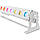 Stairville Show Bar TriLED 18x3W RGB WH, фото 9