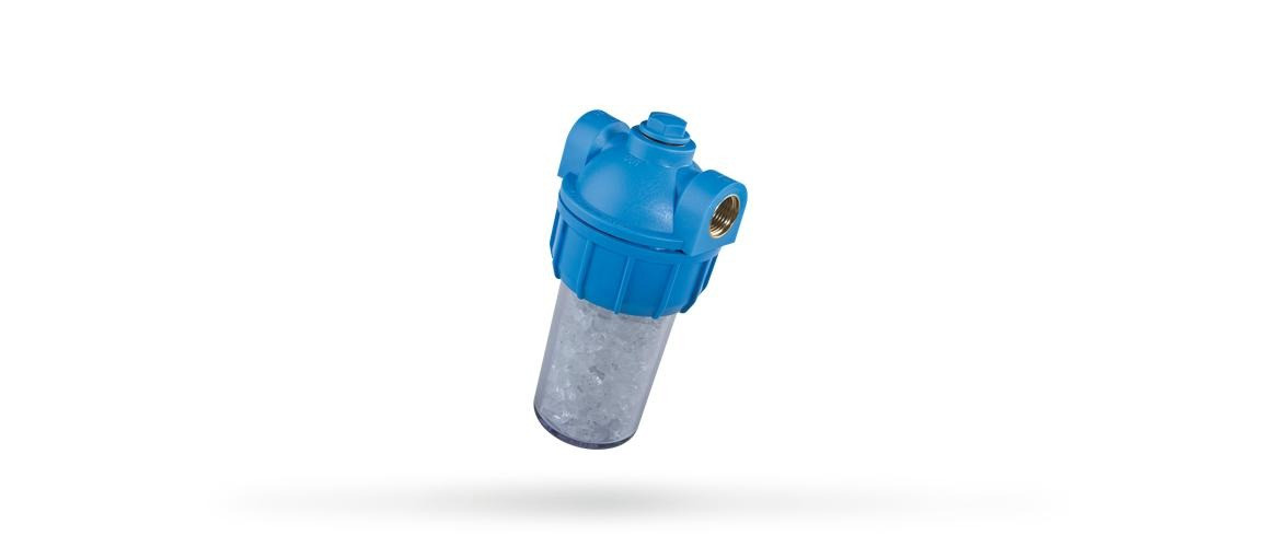 Фільтр Atlas Dosafos Mignon Plus 1/2" SL 3P антинакипне пряме/вуглеве під'єднання
