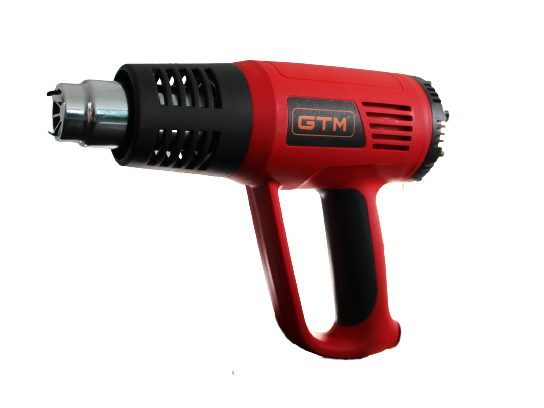 Термоповітродувка GTM HG2000E, 2000Вт, 80-600С, 300/500л/хв