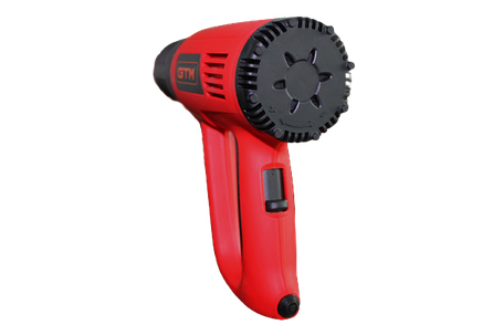 Термоповітродувка GTM HG2000E, 2000Вт, 80-600С, 300/500л/хв, фото 2