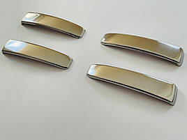 Накладки на ручки (4 шт, нерж) - Citroen Nemo 2008+ рр.