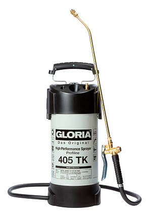 Обприскувач ручний 5л GLORIA Profi 405TK маслостійкий, шланг-1,35м, з під"єднанням до компрес., тиск-6бар,, фото 3