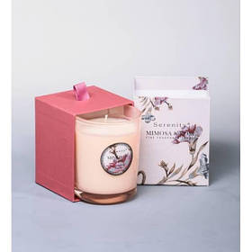 WD-01/1 Свічка аром. "Мімоза і троянди" в под. кор.