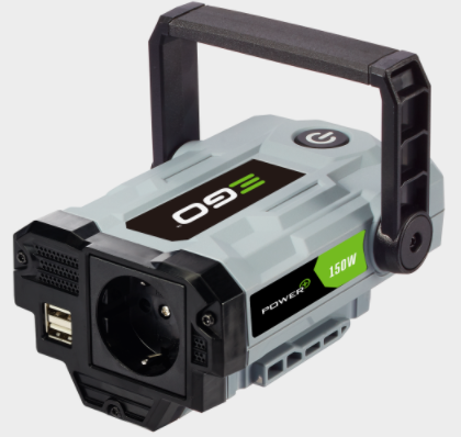 Інвертор 56В-220В, 150Вт, 2 USB порта EGO 0220156004/0220156006, фото 2