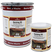 Терасна олія Decking Oil для зовнішніх робіт (1л), Італія, Borma Wachs