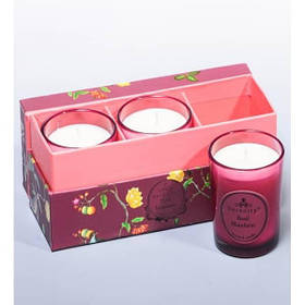 WD-16/1 Н-р з 3 свічок аром. "Базилік і мандарин" в под. кор.