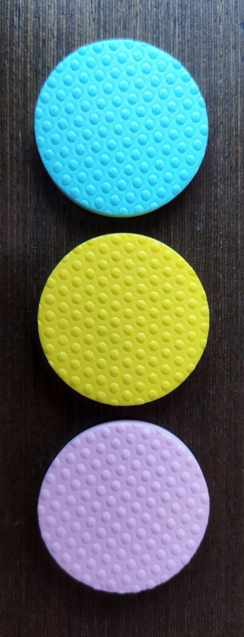 Магніти канцелярські Macarons Magnets 3 кольори в наборі