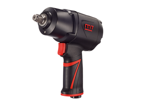 Пневмогайкокрут  Mighty Seven NC-4255Q 1/2" 1627Нм 8500об/хв  композит. корпус, фото 1