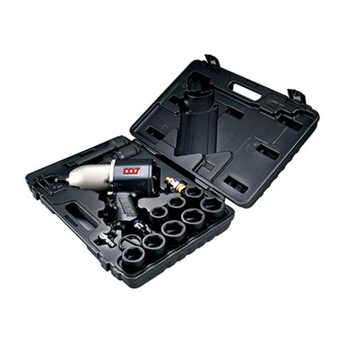 Пневмогайкокрут Mighty Seven NC-0615M0 3/4" 1153 Нм 4500об/хв з набором головок 26-38мм