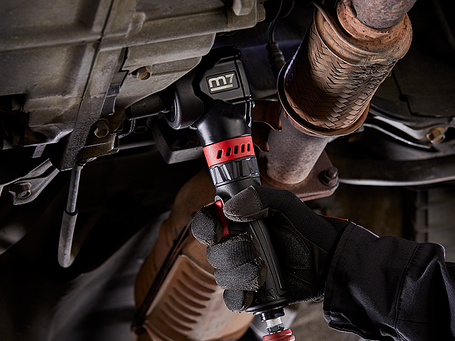 Пневмогайкокрут Mighty Seven NC-498 1/2" 542Нм, 6500об/хв міні, фото 1