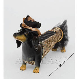 SM-126 Підставка для кілець "Такса Шоколадка"