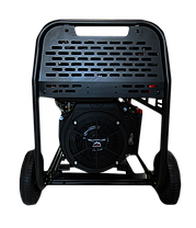 Генераторна установка VULKAN SCD11000 дизель 1ф 9 кВт ел. старт, 18 л, колеса, фото 5