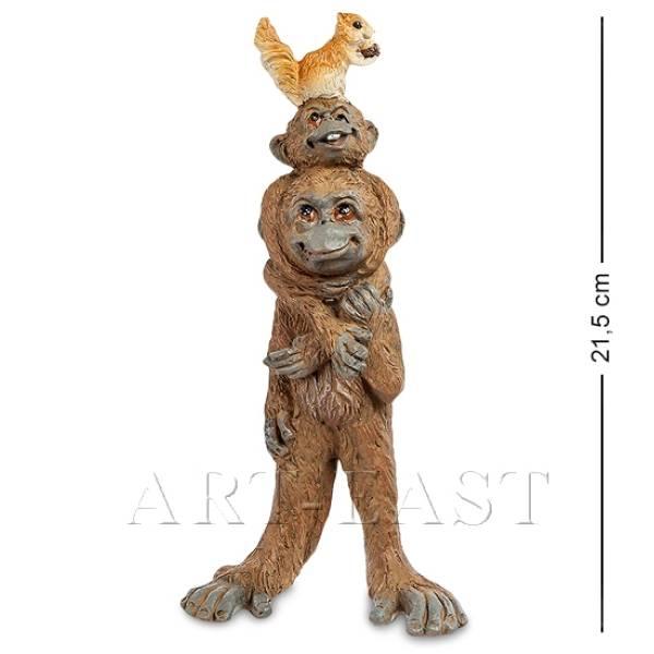 ED-266 Фігурка "Мавпи і білочка", фото 1