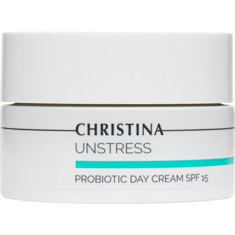 Денний крем із пробіотичною дією SPF 15 Christina Unstress ProBiotic Day Cream SPF 15 50 мл