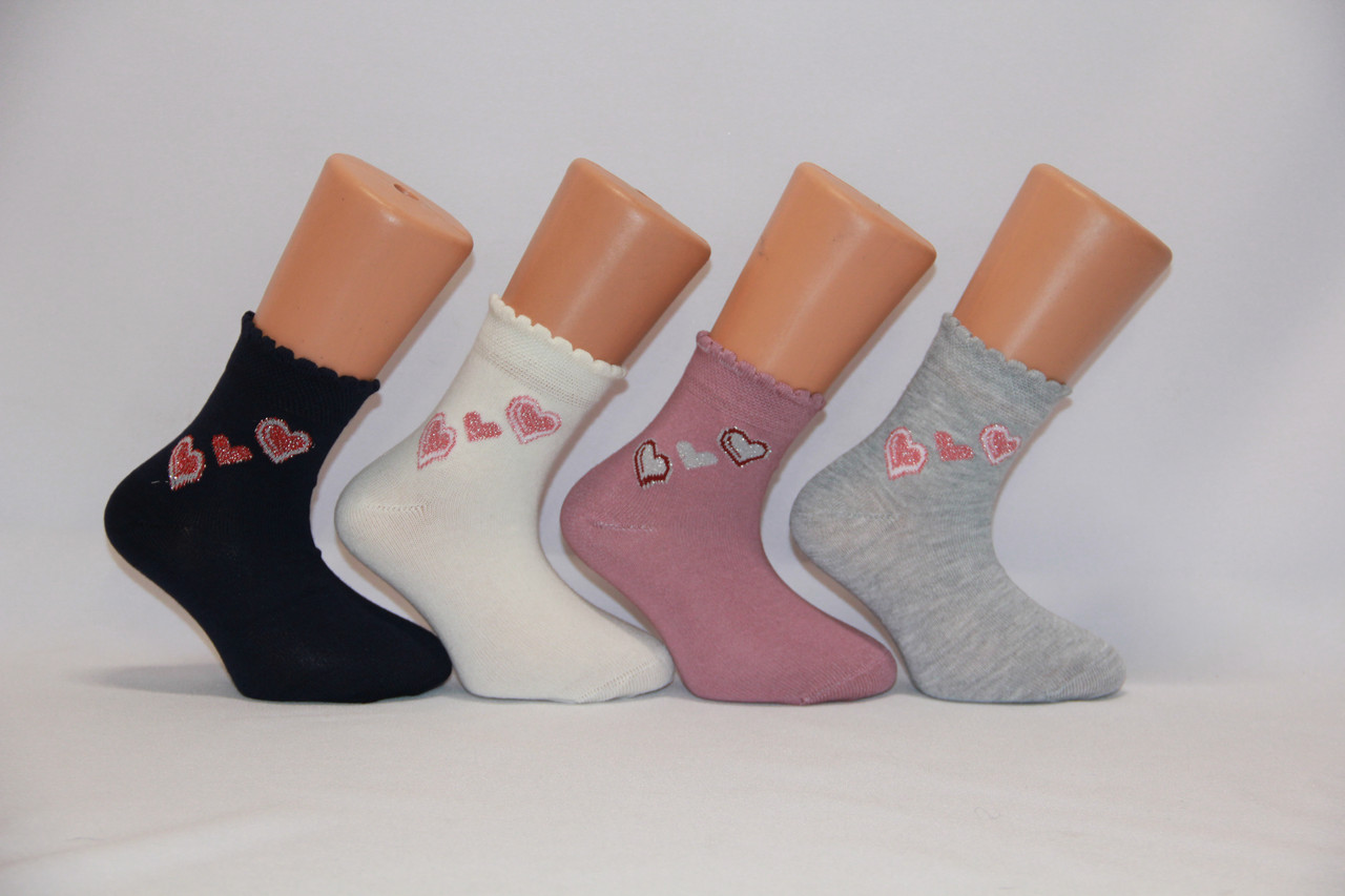 Дитячі шкарпетки Montebello Ф3 м/р 3 сердечка