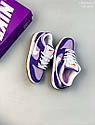 Eur36-45 Nike SB Dunk Low Unbleached Pack  Lilac Purple чоловічі жіночі кросівки, фото 3