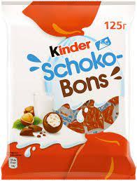 Конфеты Kinder Schoko-Bons 125г Бельгия - фото 1 - id-p1572132899