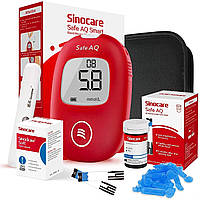 Глюкометр SINOCARE Safe AQ Smart + тест-смужки