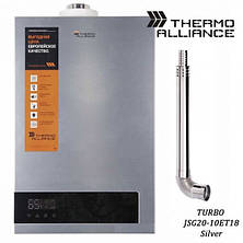 Газовий проточний водонагрівач Thermo Alliance JSG20-10ETP18 Silver, фото 4