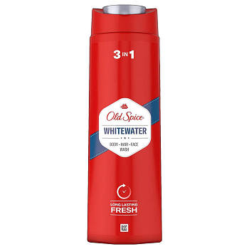 Гель для душу + Шампунь Old Spice Whitewater 3в1 400 мл
