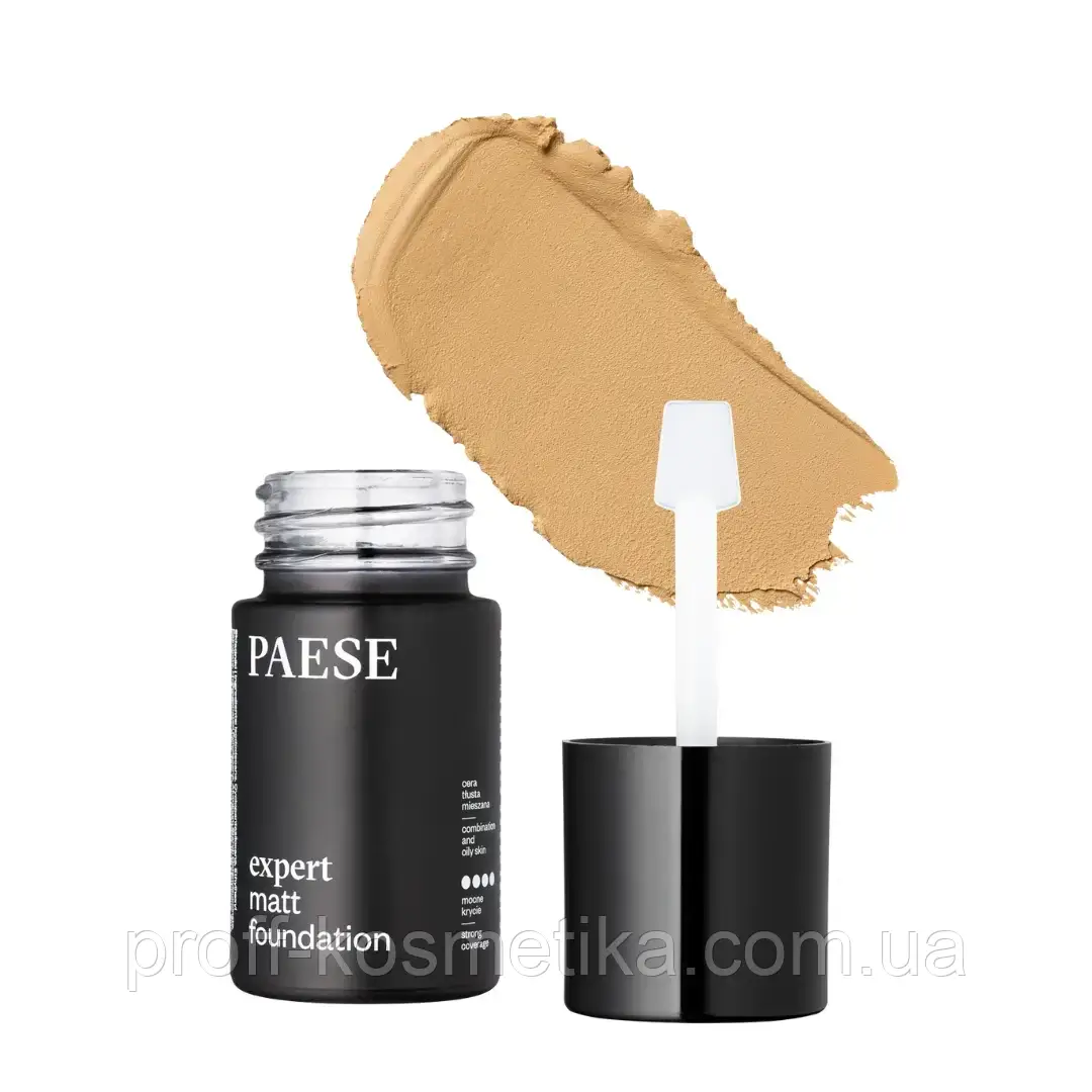 Тональний крем MATT EXPERT FOUNDATION PAESE №: (502-W) natural beige