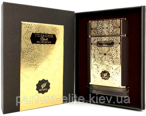 Нішева східна парфумована вода унісекс Afnan Tobacco Rush 80ml