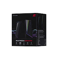 Акустична система 2.0 2E PCS233 RGB Black 2.0
