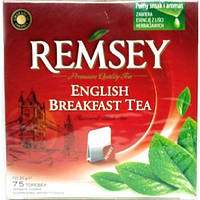 Чай чорний REMSEY English Breakfast Tea, 75 пакетиків