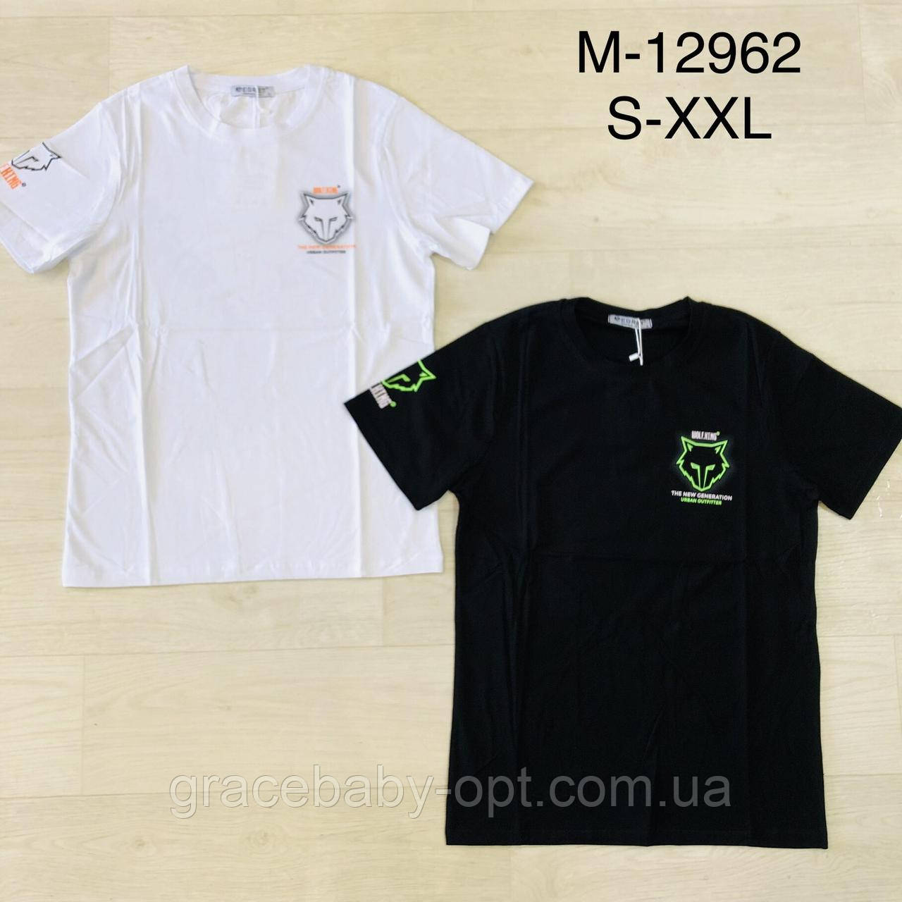 Футболка чоловіча оптом, S-2XL рр, № М12962