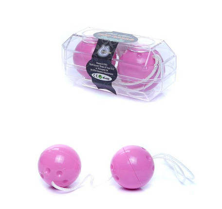 Вагінальні кульки зі зміщеним центром Duo-Balls Skin, фото 2