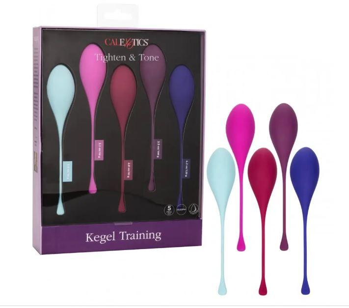 Набір вагінальних кульок California Exotics Kegel Training 5-Piece Set